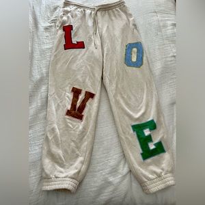 Women’s Aerie sweatpants size L. GUC.